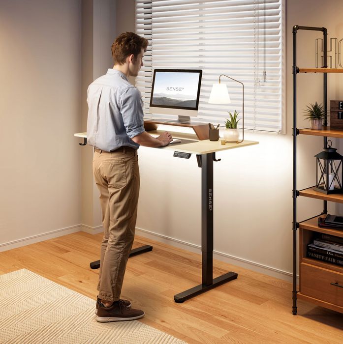 Компютерний стіл з електрорегулюванням висоти Sense7 Nojo LIGHT 120x60