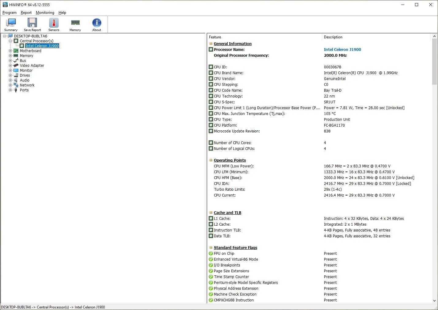 Плата Asrock Q1900M  Celeron J1900M +2*4Gb DDR3