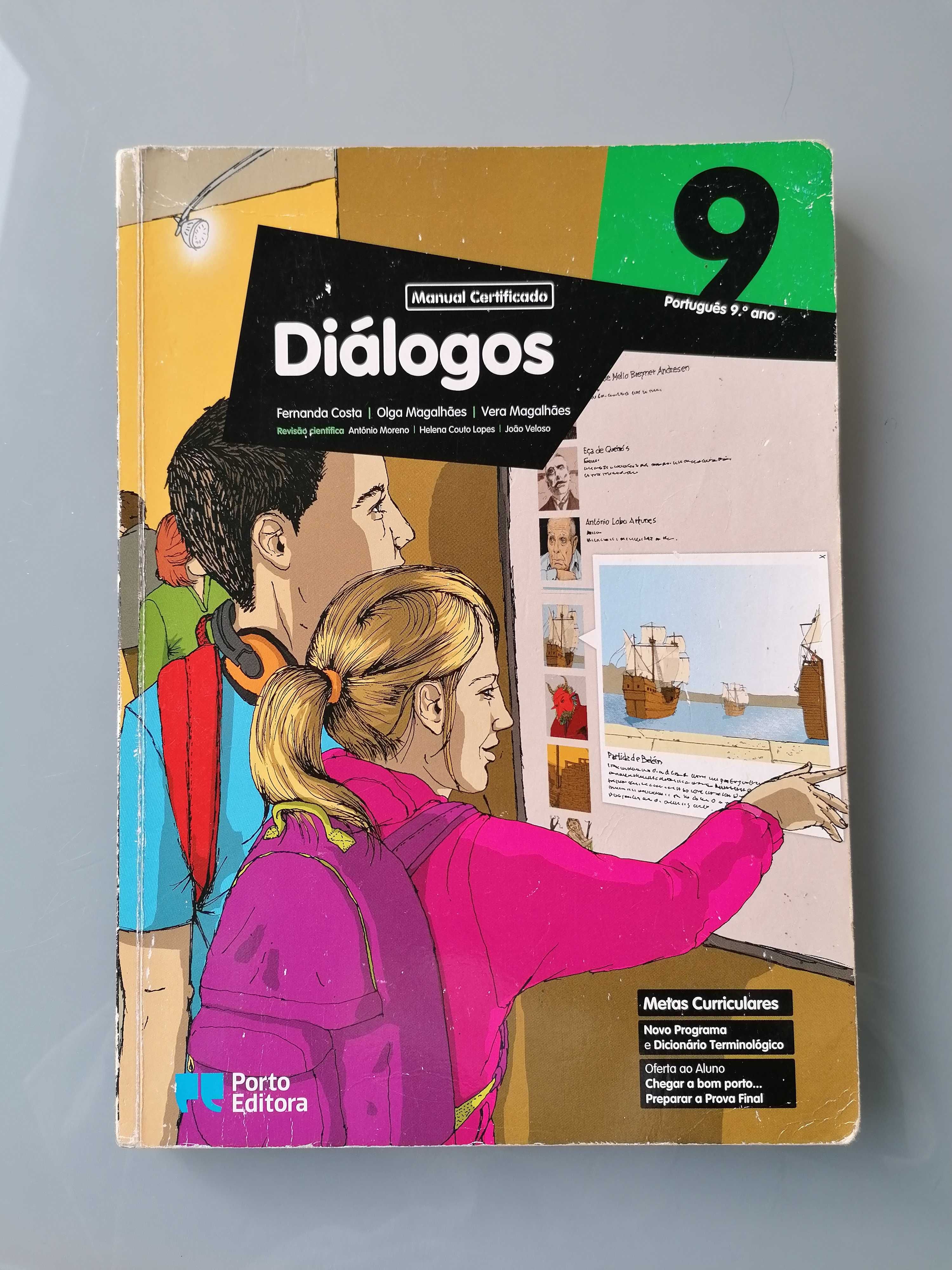 Diálogos 9 - Português 9 ºAno - Conjunto completo