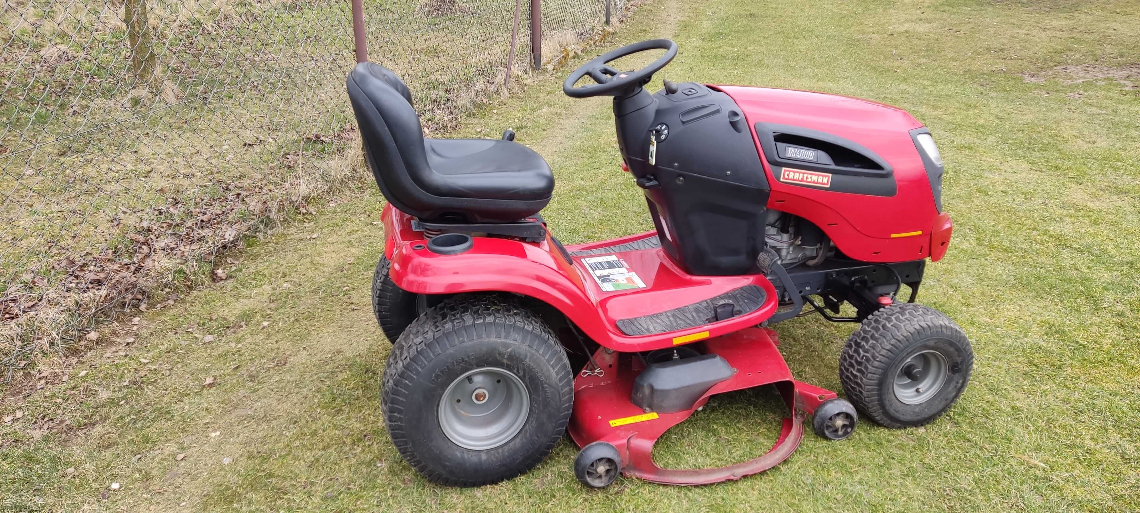 KOSIARKA Traktorek CRAFTSMAN 24 hp Briggs Cub Cadet Husqvarna John