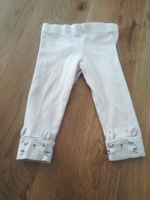 Spodnie legginsy F&F r.74 dziewczęce