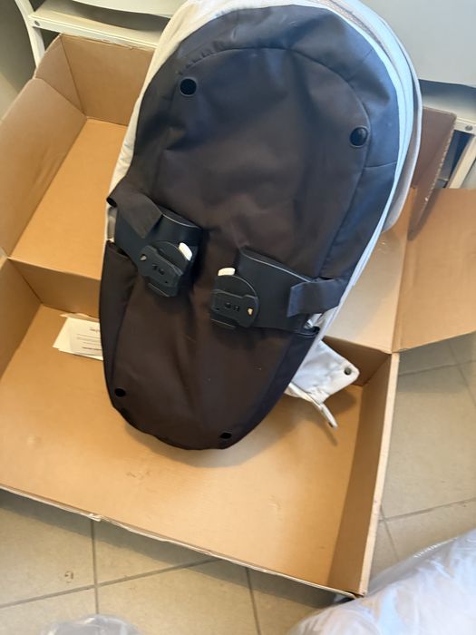 Cybex Gold Cot S Lux  gondola  szara  stone grey