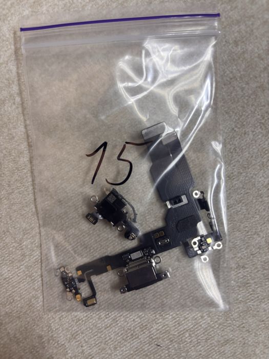 Нижний шлейф зарядки iphone 11 13 14 15