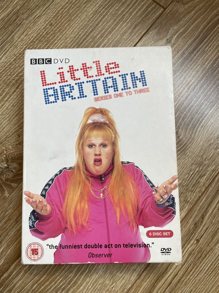 BBC Little britain zestaw DVD seria 1 - 3. Angielska wersja jezykowa