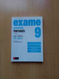 Livro de Exercícios/apoio ao estudo Português 9.º ano em óptimo estado