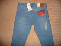 NOWE spodnie dżinsy LEVIS 512 W34/L32=45,5/109cm PREMIUM