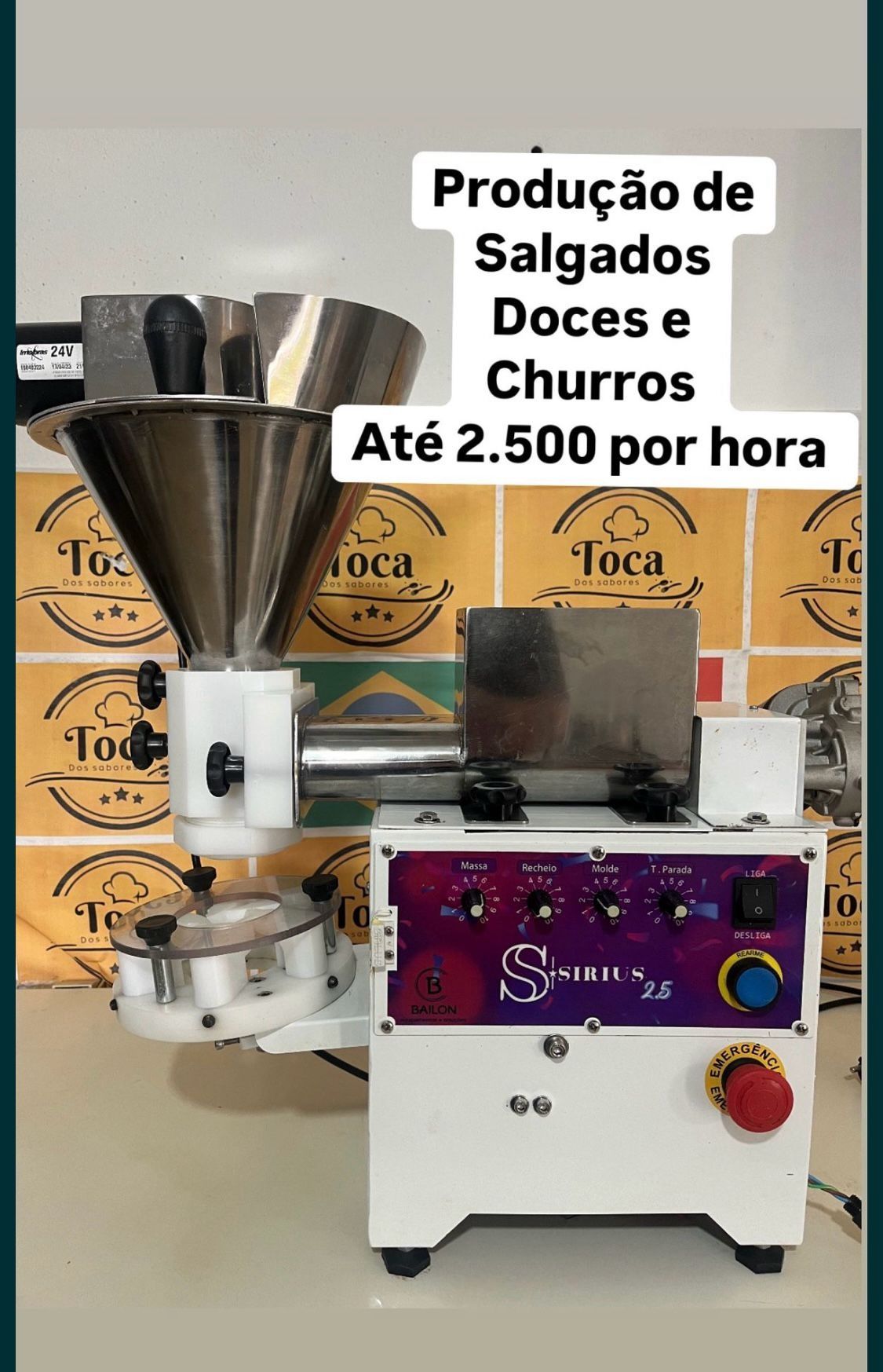 MÁquina de salgados