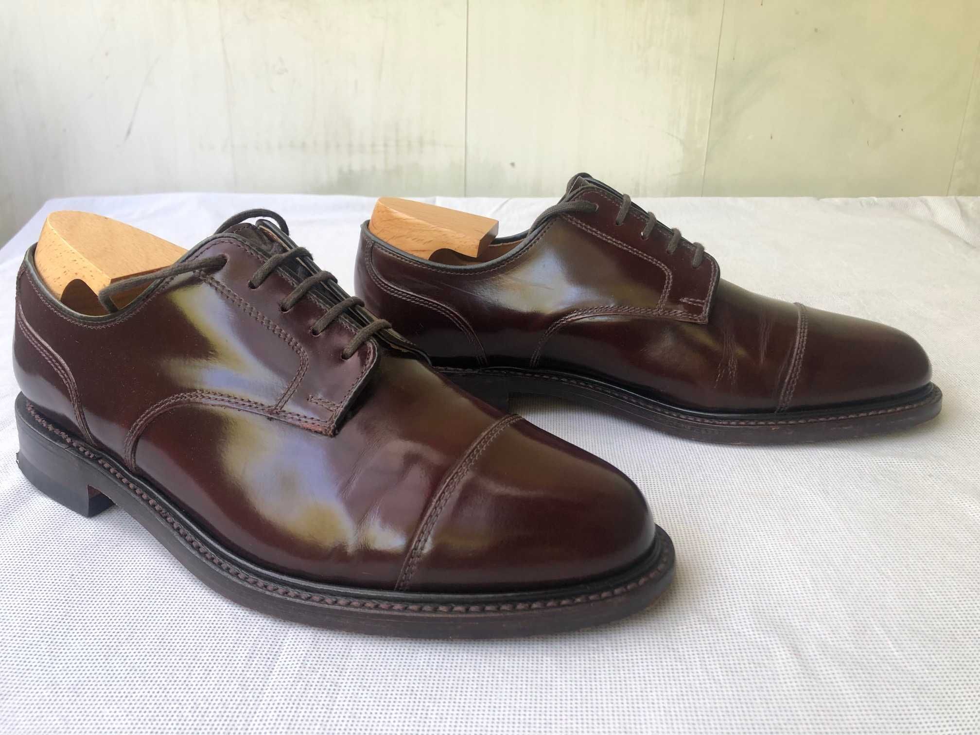 Полностью кожаные дерби от Loake (Англия),состояние!