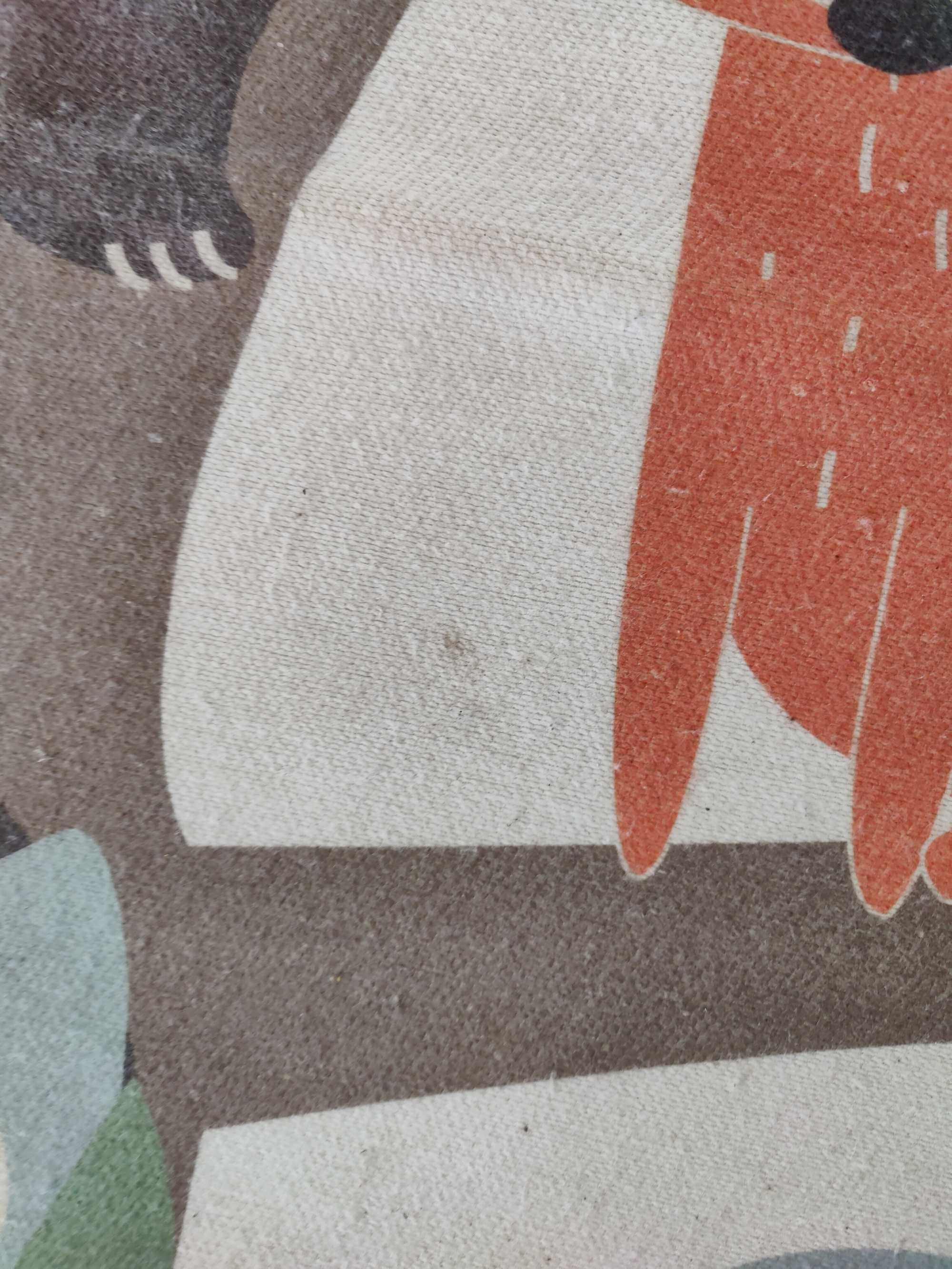 Dywan dla dzieci, antypoślizgowy, 127x186 cm - stan średni