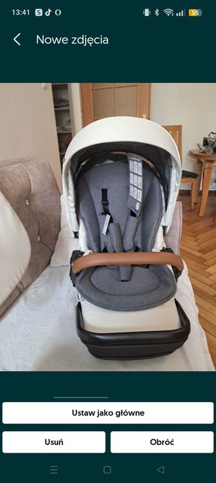 Wózek dwa w jednym dziecięcym