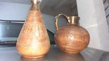 jarros egípcios de porcelana