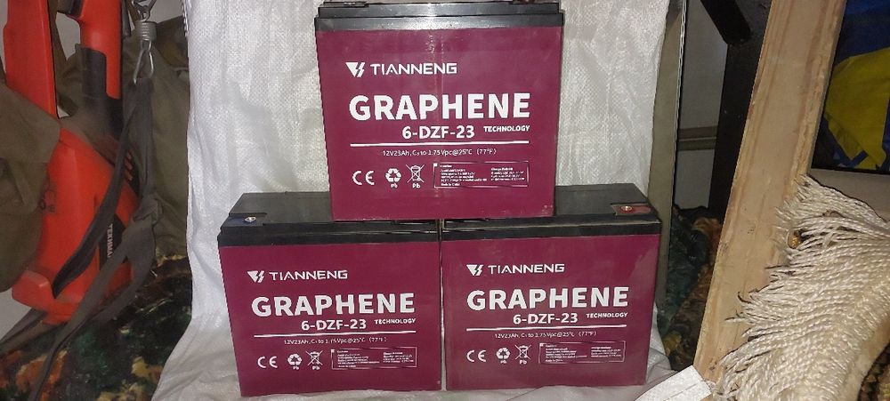 Продам графенові аккумулятори