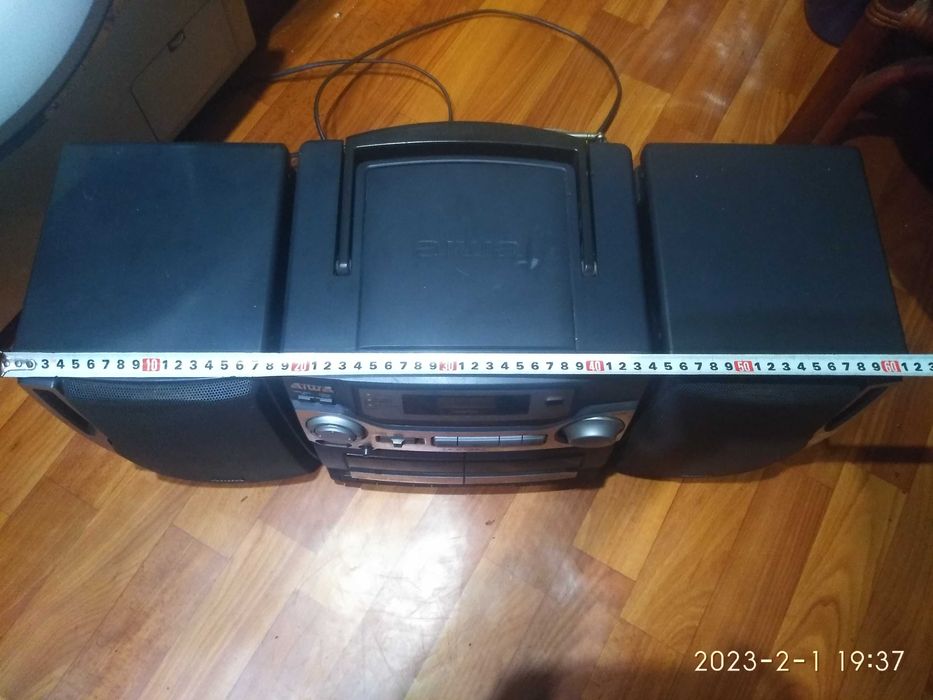 Магнитола AIWA CA-W72Mk2. Музыкальный. Музичний.
