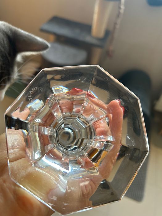 Castiçais em cristal Atlantis