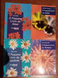 4 Livros AMAR AMOR SAUDADE TERNURA