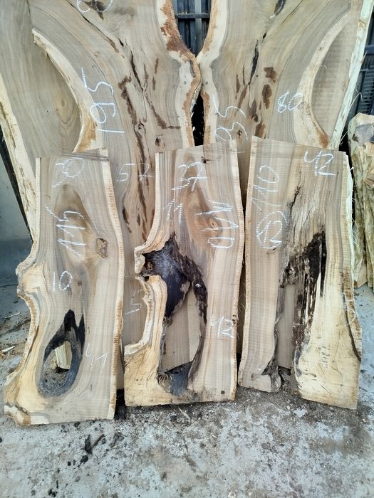 Дошка горіха   слеб дуб слеб липа зріз