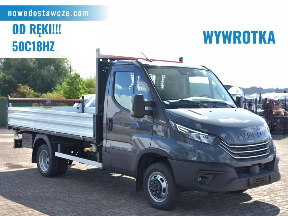 Iveco Daily wywrotka 50C18HZ  50C18HZ | Wywrotka | Kamera cofania | Amortyzowany fotel kierowcy