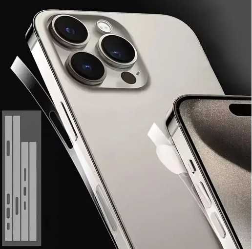 Гідрогелева плівка iPhone 16 15 14.13.12на бока рамка телефона айфон