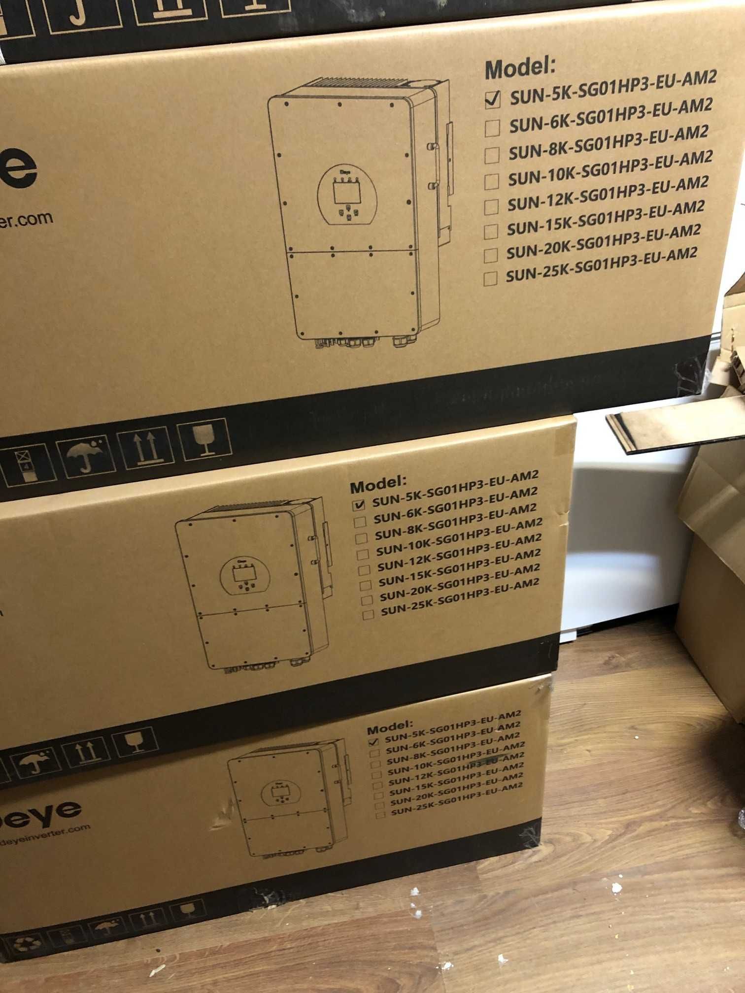 Falownik hybrydowy Deye SUN-5k-SG01HP3-EU-AM2 - ostatnia sztuka