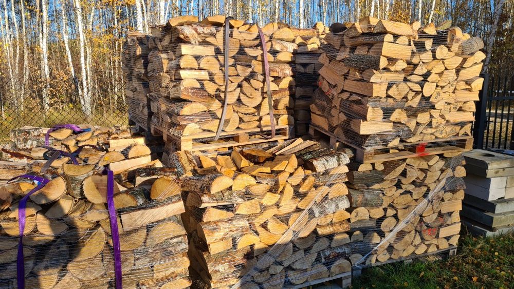 Drewno kominkowe, suchy buk