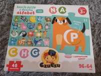 Puzzle duże alfabet