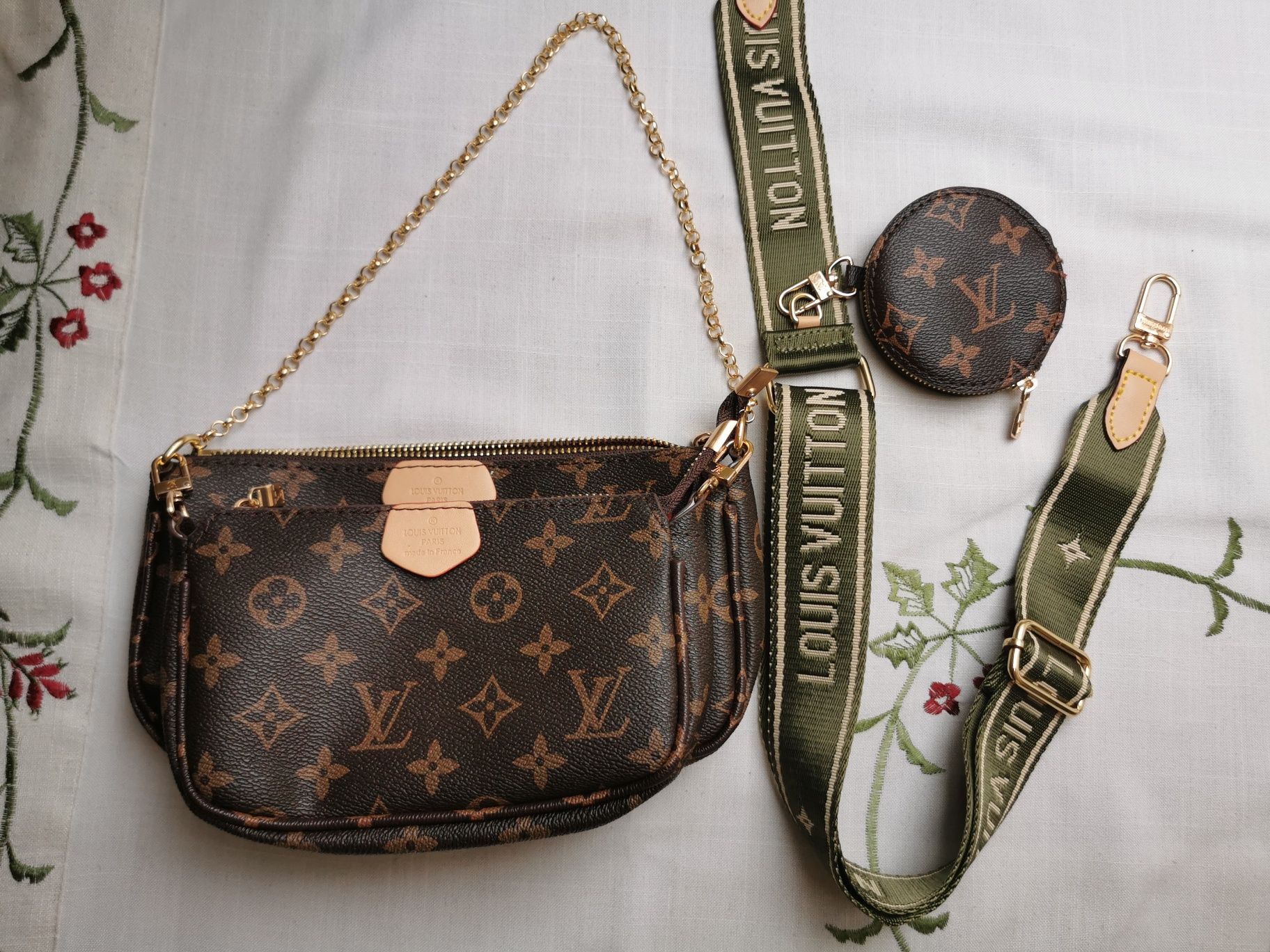 Torebka nerka 3 częściowa Louis Vuitton