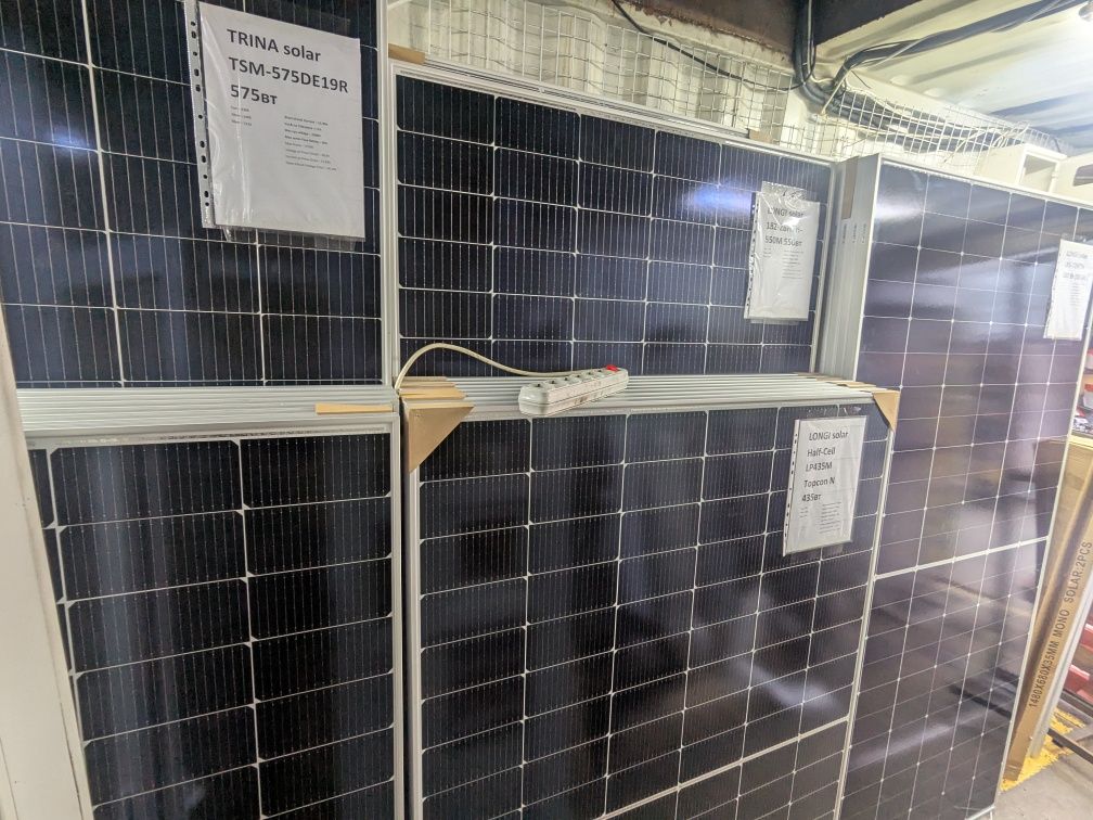 Сонячні модулі панелі TRINA SOLAR 620wt моно доставка БЕЗКОШТОВНО