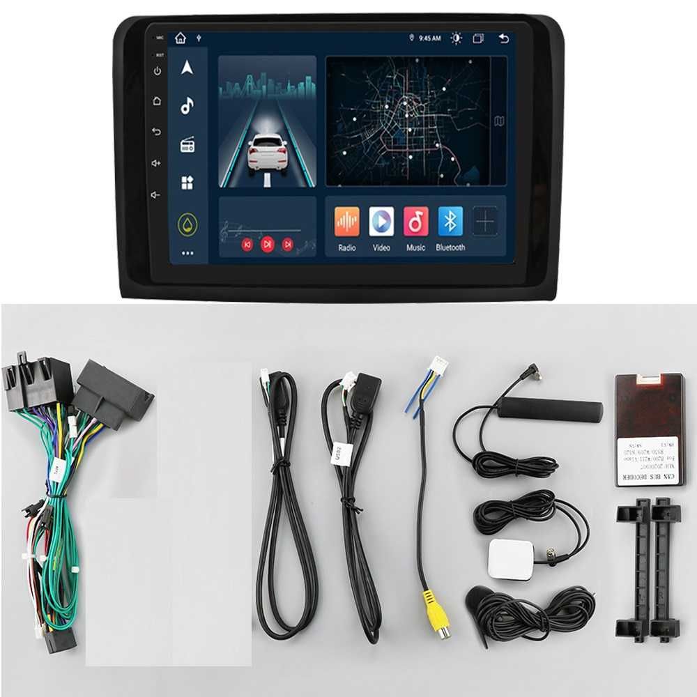 Radio DAB+ GPS WiFi Android CarPlay USB MP3 Mercedes ML W164 GL X164