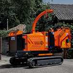 TIMBERWOLF tw 280 FTR–RĘBAK NA GĄSIENICACH Rębak gąsienicy Vtr dies