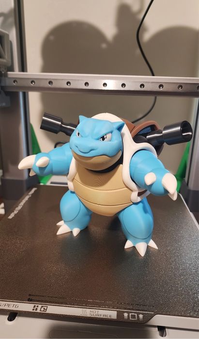 Pokémon - Blastoise 3D printed