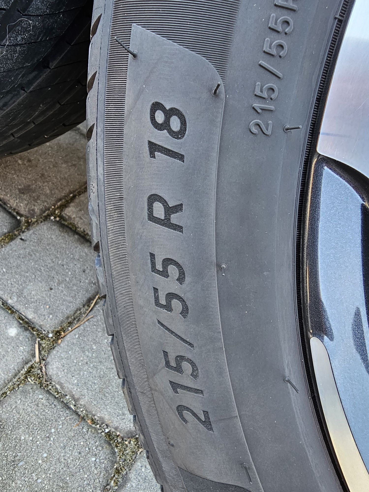 KOŁA FELGI IDEALNE 4X108 215/55R18 CITROEN DS OPEL Opony Michelin 2020