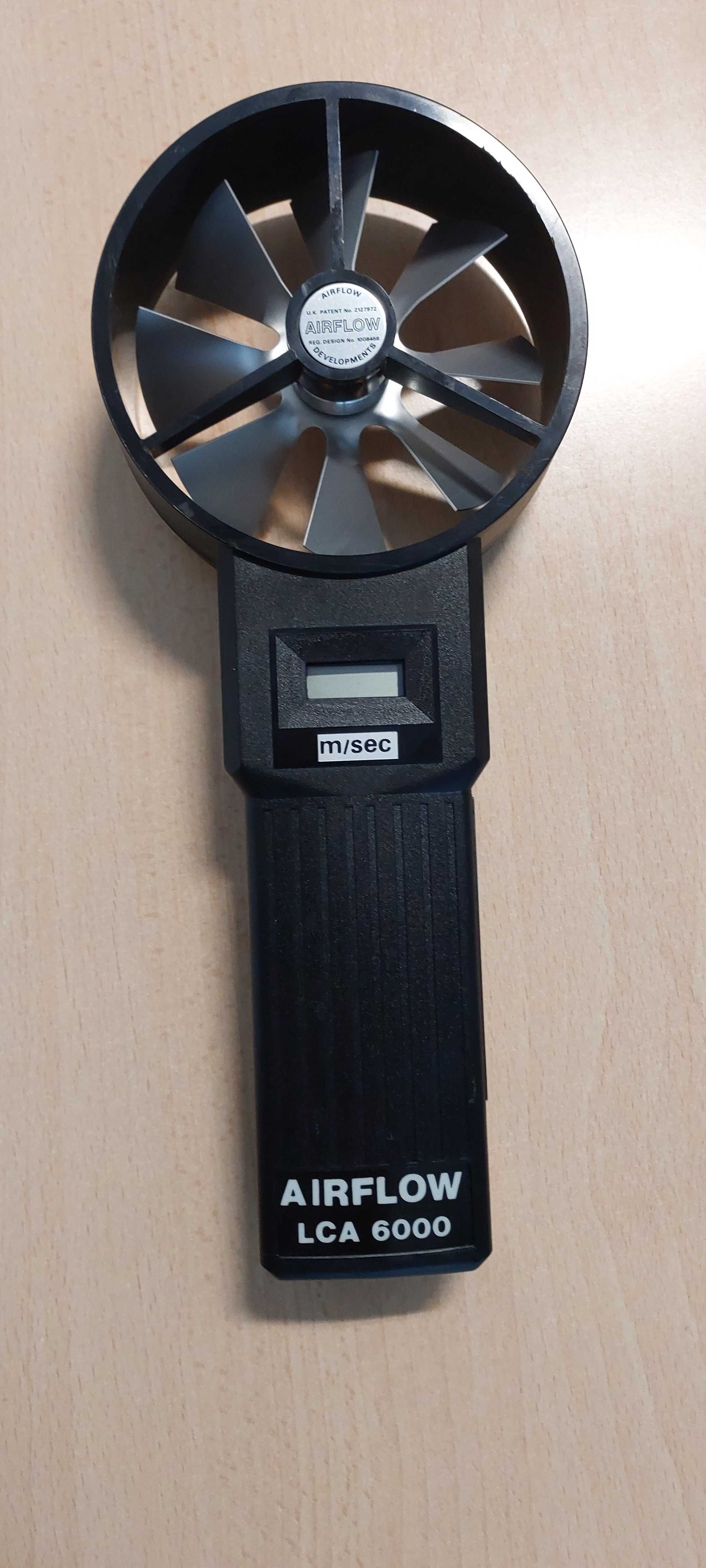Anemómetro / Medidor de fluxo de ar Airflow LCA 6000