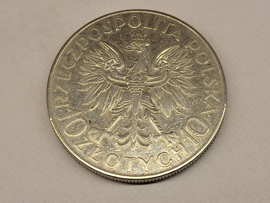 Srebrna moneta 10 złotych Jan III Sobieski 1683 - 1933