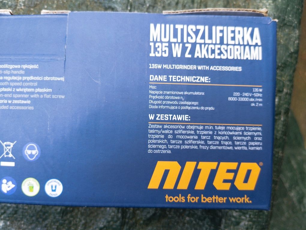 Zestaw elektronarzędzi opalarka wypalarka z lutownicą multiszlifierka
