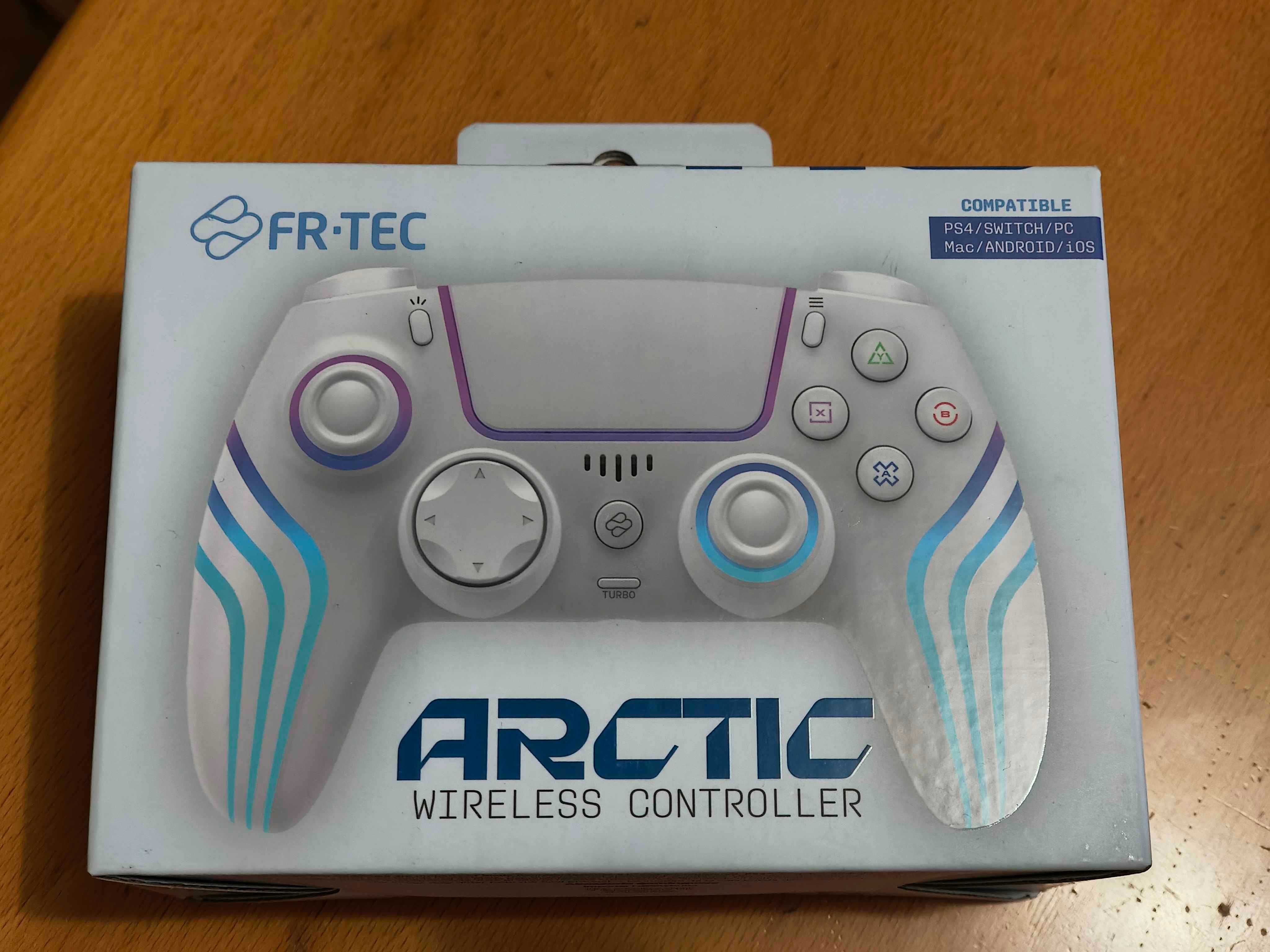Kontroler FR-TEC FT0043 Arctic Biały, pad do ps4 i pc NOWY