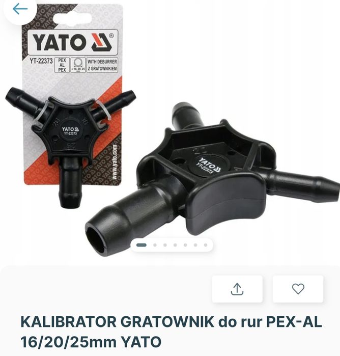 Zaciskarka do rur Yato