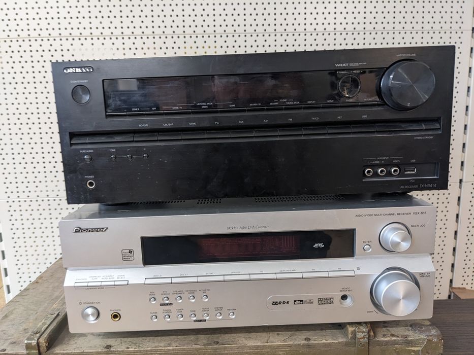 Av ресивери Pioneer під ремонт (по запчастям)