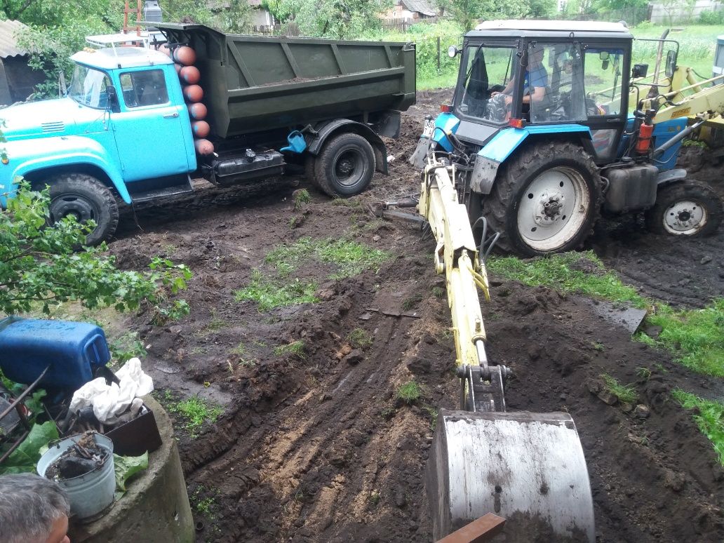 Щебінь Пісок Вивіз сміття та підсипка.