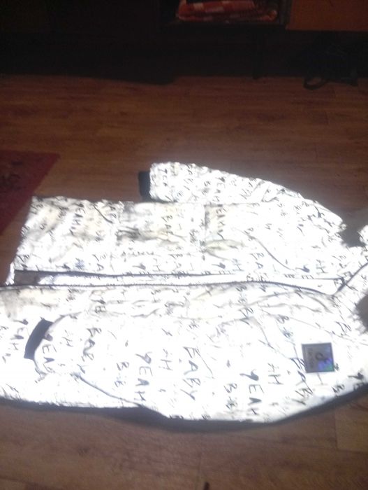 Зимний пуховик светоотражающий р. 42