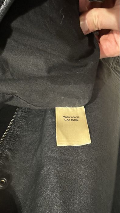 Scotch&Soda куртка шкіряна чорна