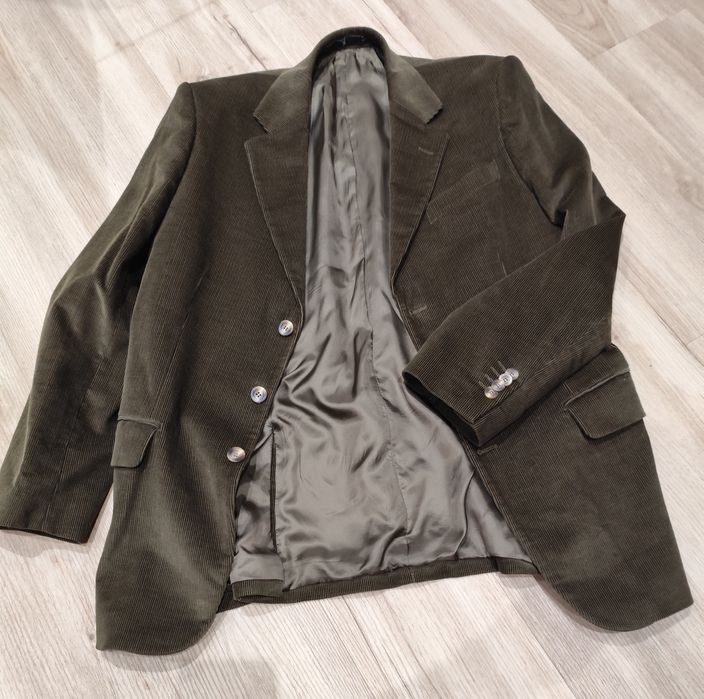 Blazer de Bombazine Verde - Giovanni Galli