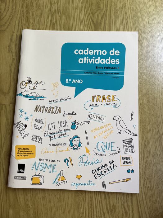 Caderno de atividades de portugues 8ano