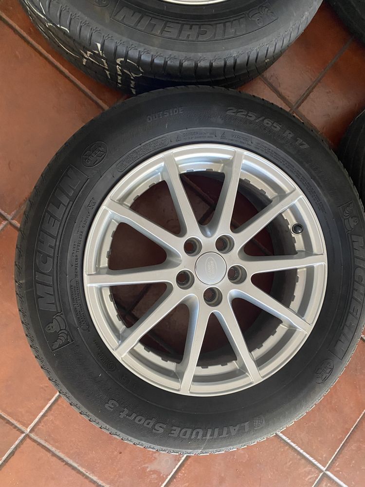 Jantes 17” 5x108 land rover ford connect focus kuga mondeo volvo v50