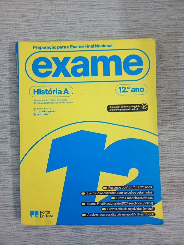 Manual de exames de história