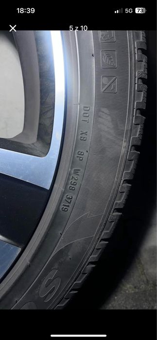 Felgi 22 cale z oponami 285/40/22