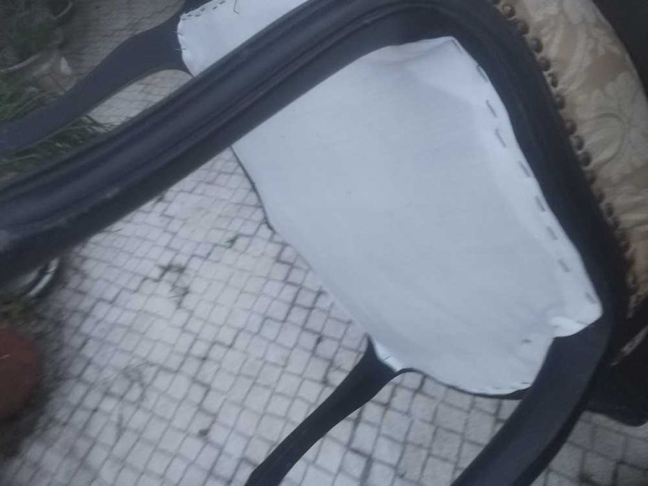 Antiga Bergère Cadeirão Poltrona Cadeira braços, Luís XV