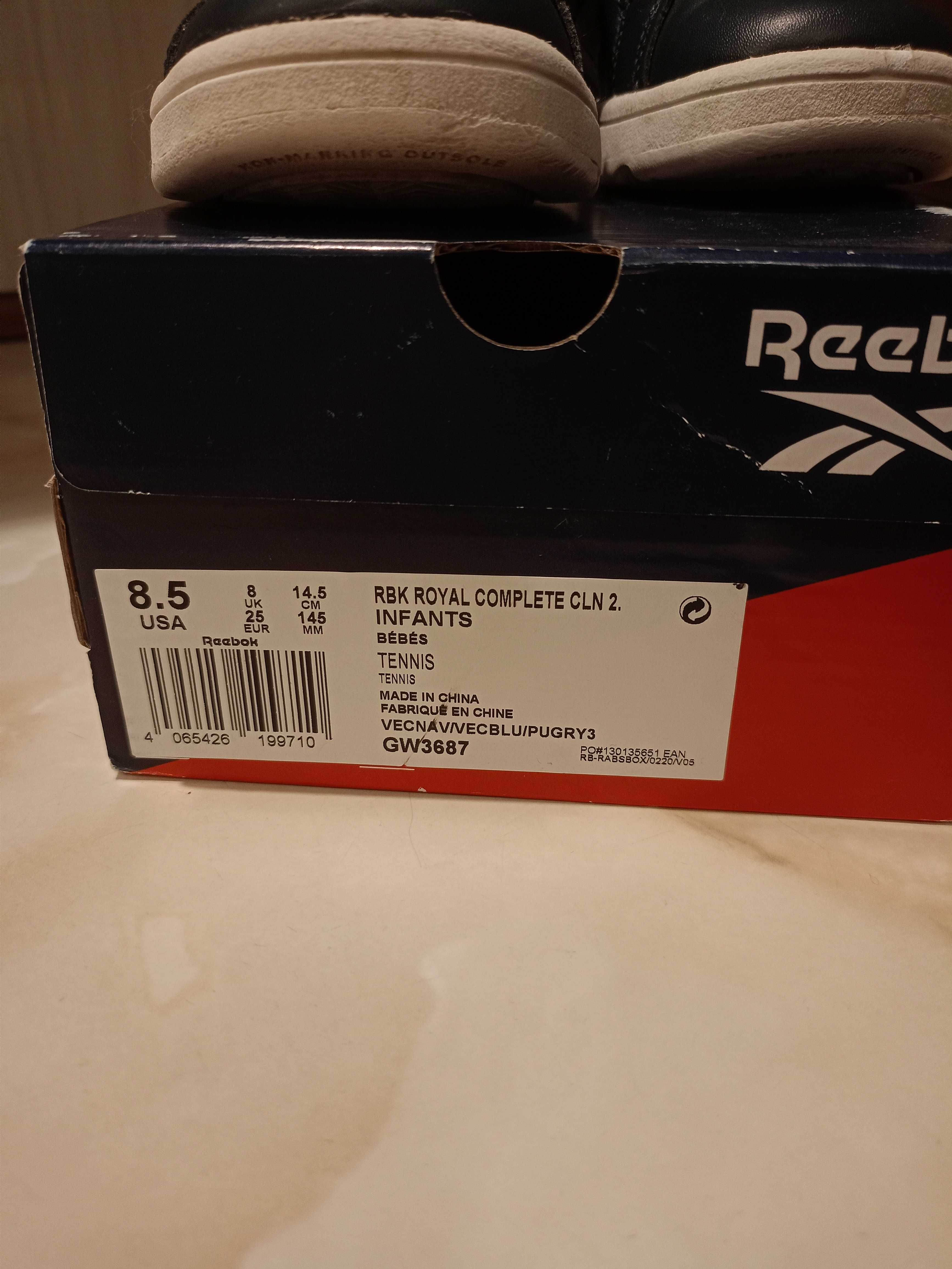 Buty chłopięce Reebok rozmiar 25