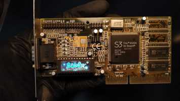 Złota karta graficzna S3 Trio 3D/2X 86C368 AGP2x 8MB 64bit rarytas