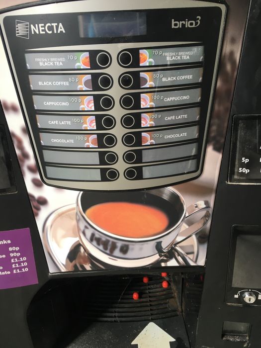 6 x Necta Brio 3 kawomat vendind