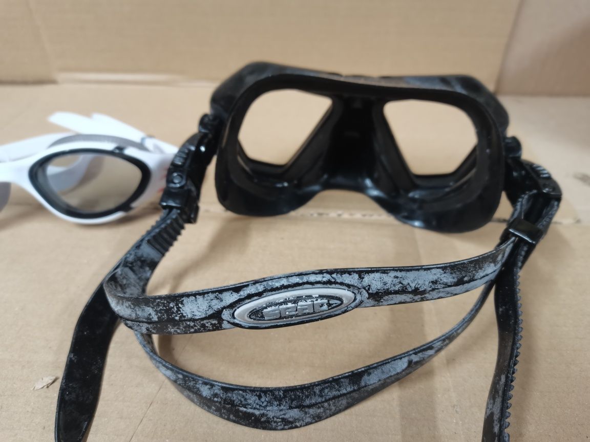 Okulary i maska do pływania